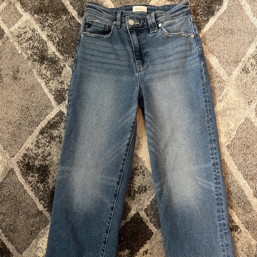 KanCan criss cross waist jeans